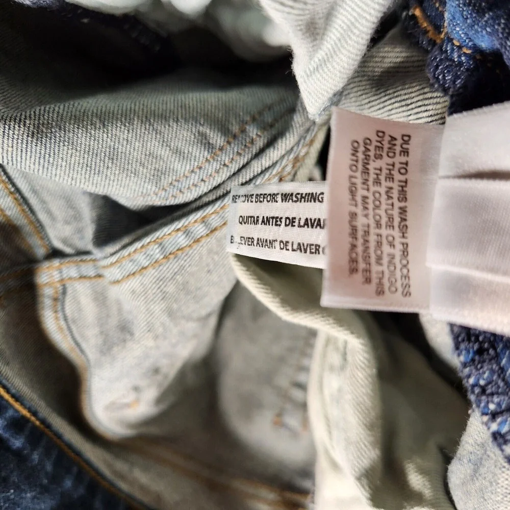 J. Crew Jeans Men's 31X32 (Tag 30X32) Blue Flex Straight Leg Dark Wash Style 484